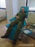 Michalovsk delostrelci darovali krv