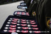 Medaily pre vojakov z operci ISAF a KFOR v Preove - avzo