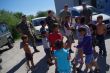 Slovensk a esk vojaci rozdvali v martinskch Bambuskch humanitn pomoc 3