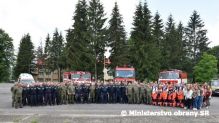 Slovensk a esk vojensk hasii spolone zasahovali na Leti