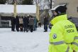 Policajn zabezpeenie nvtevy MiO v Banskej Bystrici